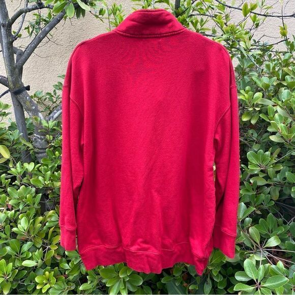 đ§„RalphâLaurenâRed QtrâZipâpulloverâjacket/sweatshirtâSizeâSmall - Picture 3 of 6
